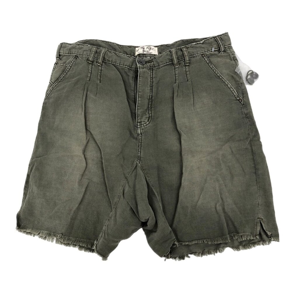We The Free Green High-Rise Jean Shorts | Men's Regular Size 34